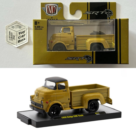M2 MACHINES - 1958 Dodge COE Truck (Olive Green - Auto-Thentics R71) L92g