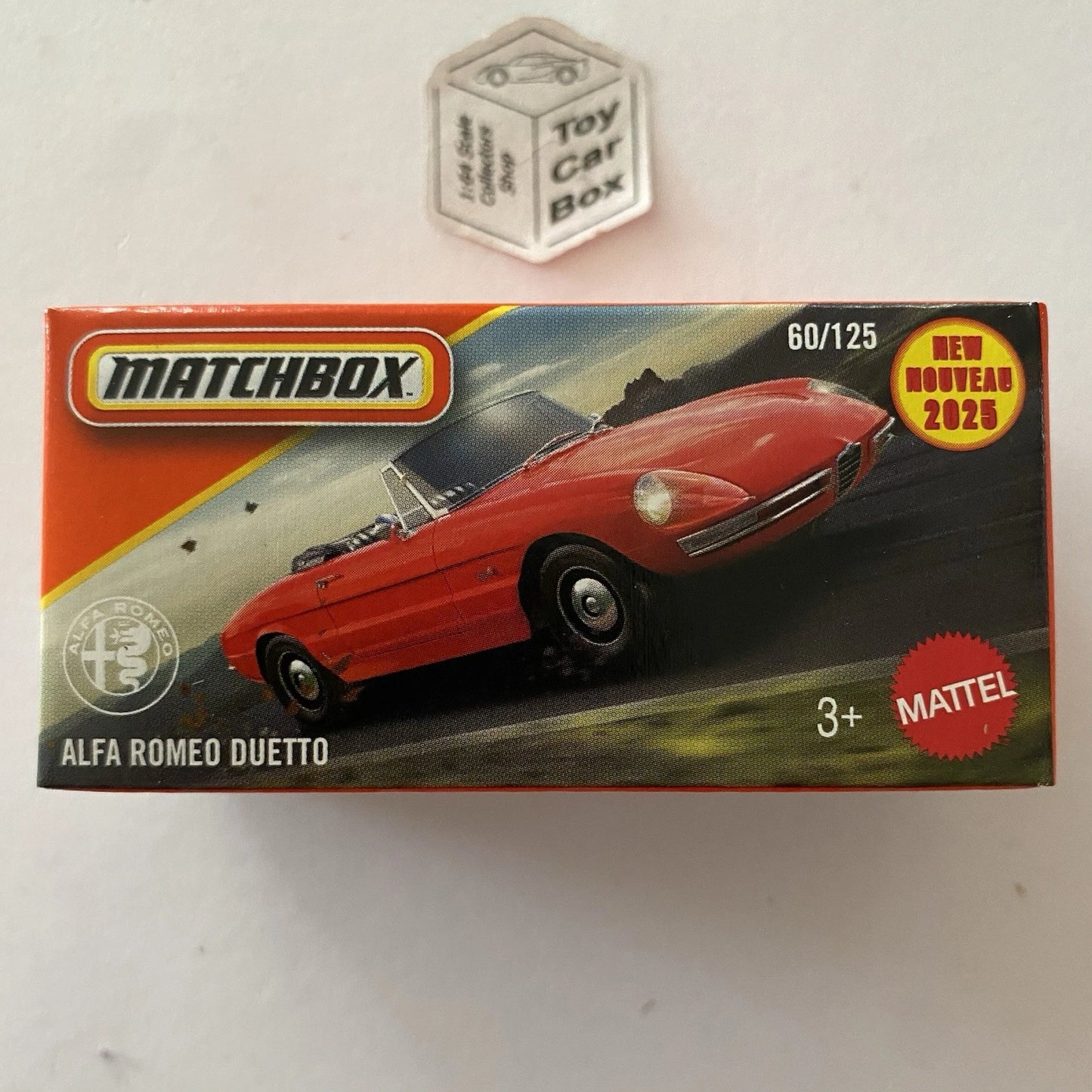 2025 MATCHBOX #60 - 1967 Alfa Romeo Duetto / Spider (Red - Power Grab) B80