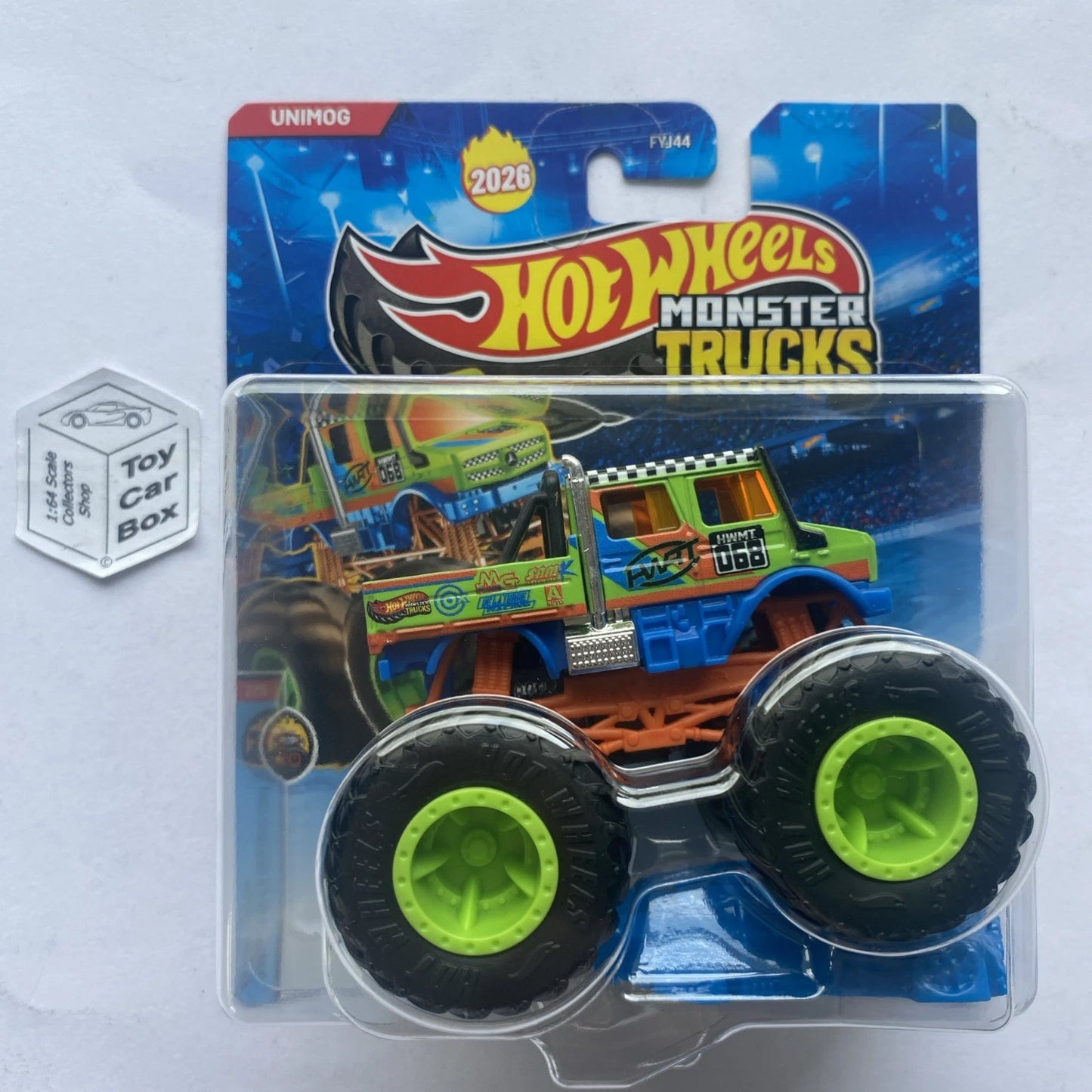 2026 HOT WHEELS Monster Trucks - Unimog - Crash Legends - C60