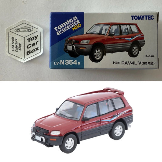 TOMICA Limited Vintage Neo - ‘95 Toyota RAV4 L V (Red #LV-N354a) BF66