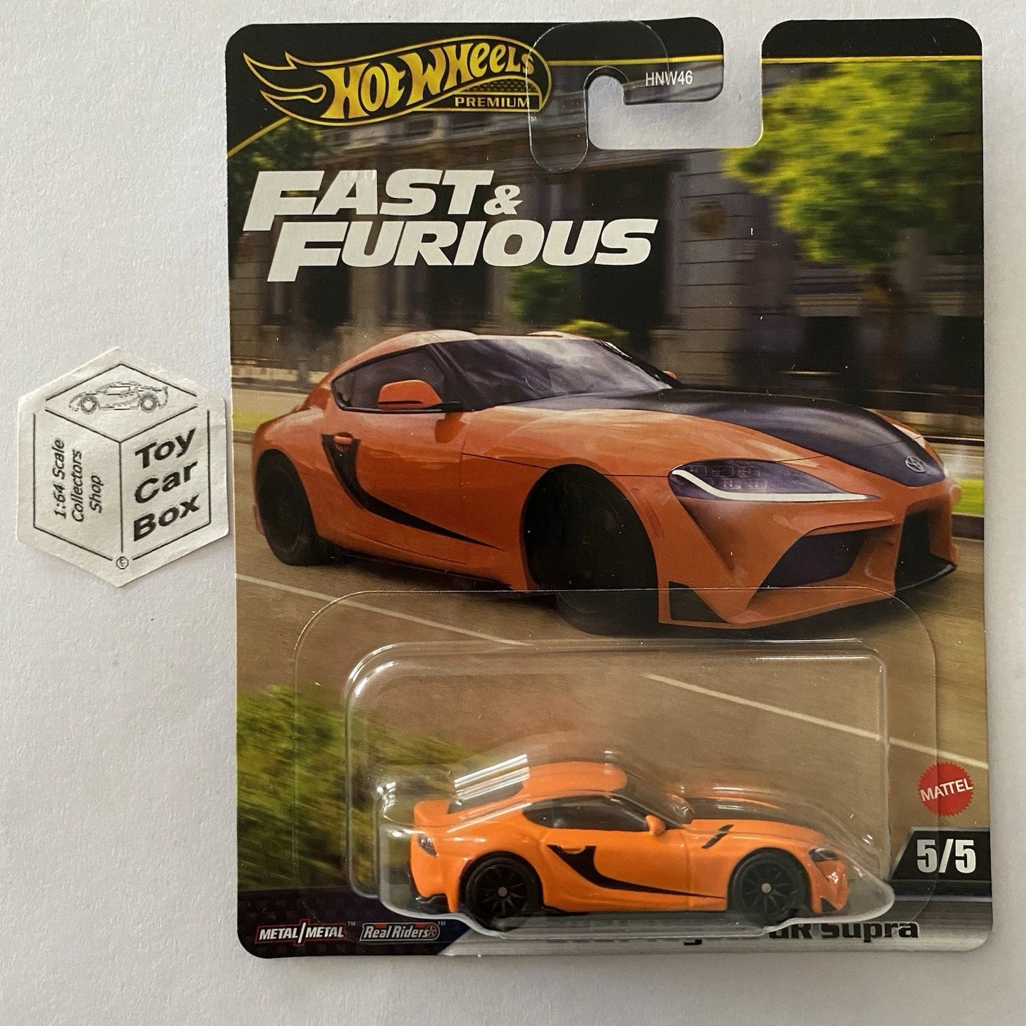 2025 HOT WHEELS Fast & Furious - 2021 Toyota GR Supra (Orange - Premium) G20