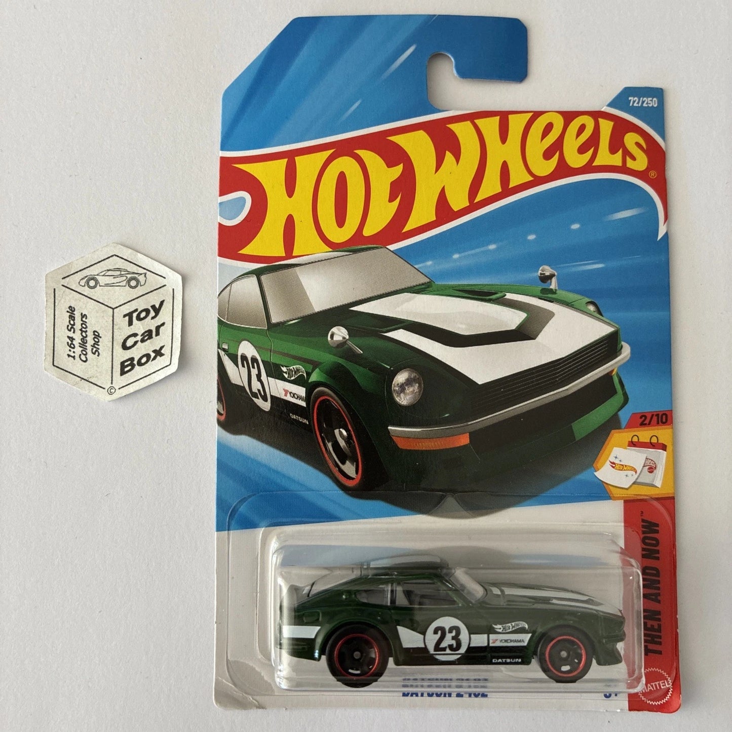 2026 HOT WHEELS #72 - Datsun 240Z (Green #2 Then & Now) A80
