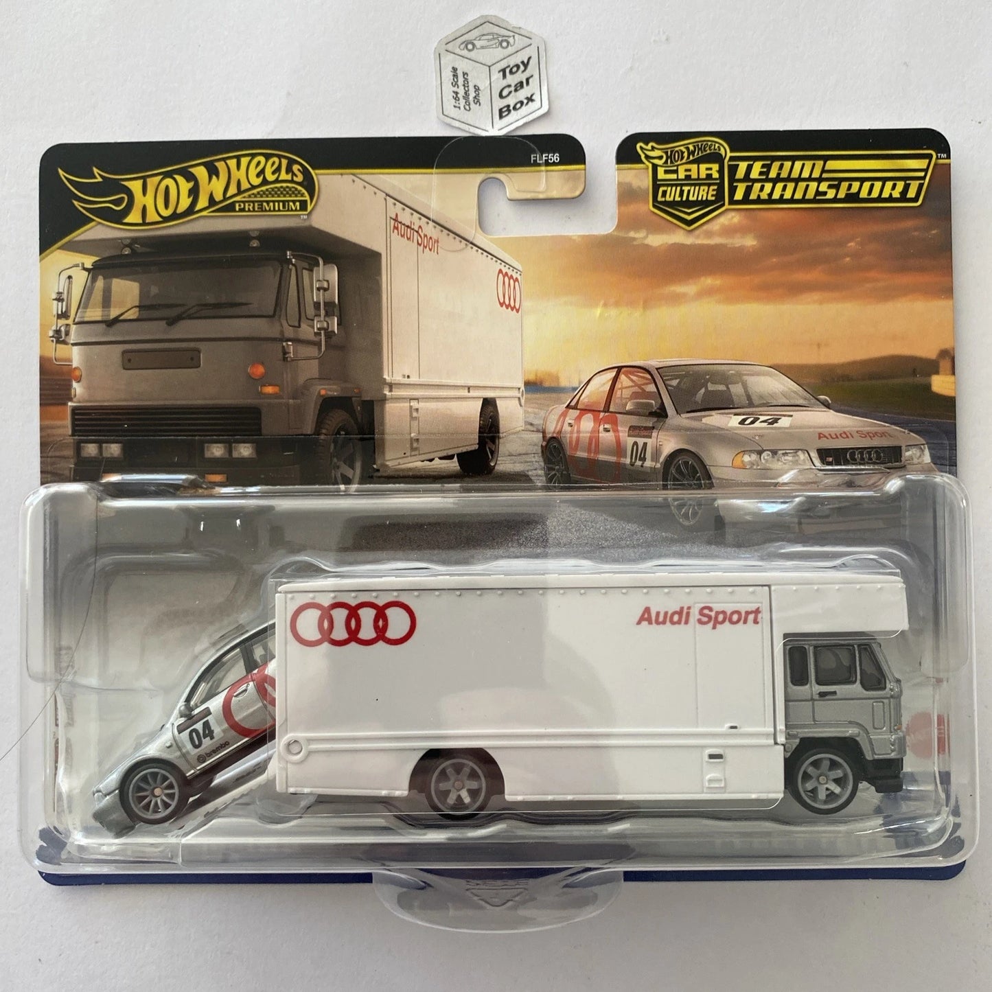 2025 HOT WHEELS Team Transport #77 - Audi S4 Quattro & Audi Sport Truck - Y00