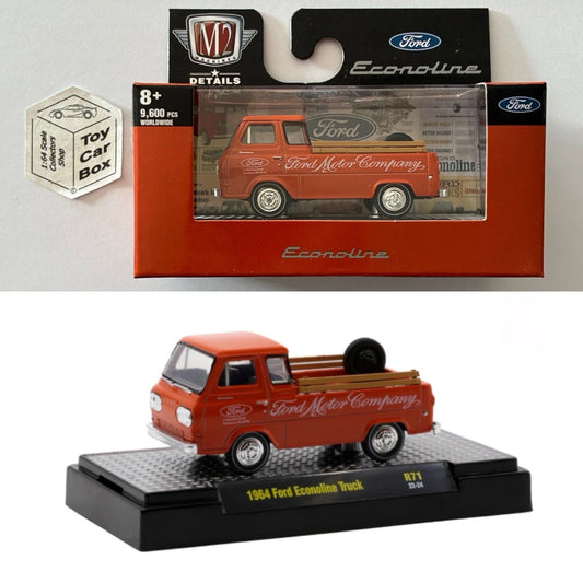 M2 MACHINES - 1964 Ford Econoline Truck (Ford Motor Co - Auto-Thentics R71) L92g