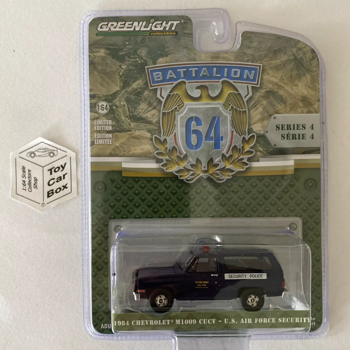 GREENLIGHT - 1984 Chevrolet M1009 CUCV US Air Force (Battalion Series 4) I91g