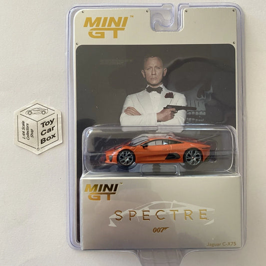 Mini GT - Jaguar C-X75 (James Bond - Spectre - 1/64 Sealed - Boxed) L75g