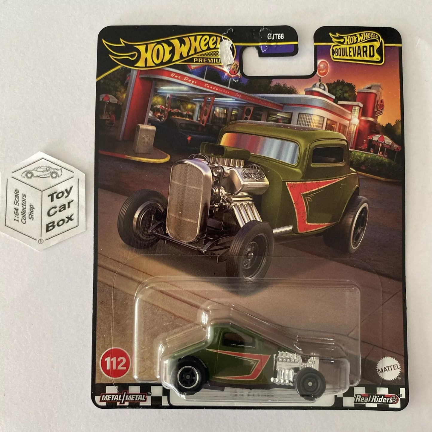 2024 HOT WHEELS Boulevard #112 - ‘32 Ford (Premium - Green) G04