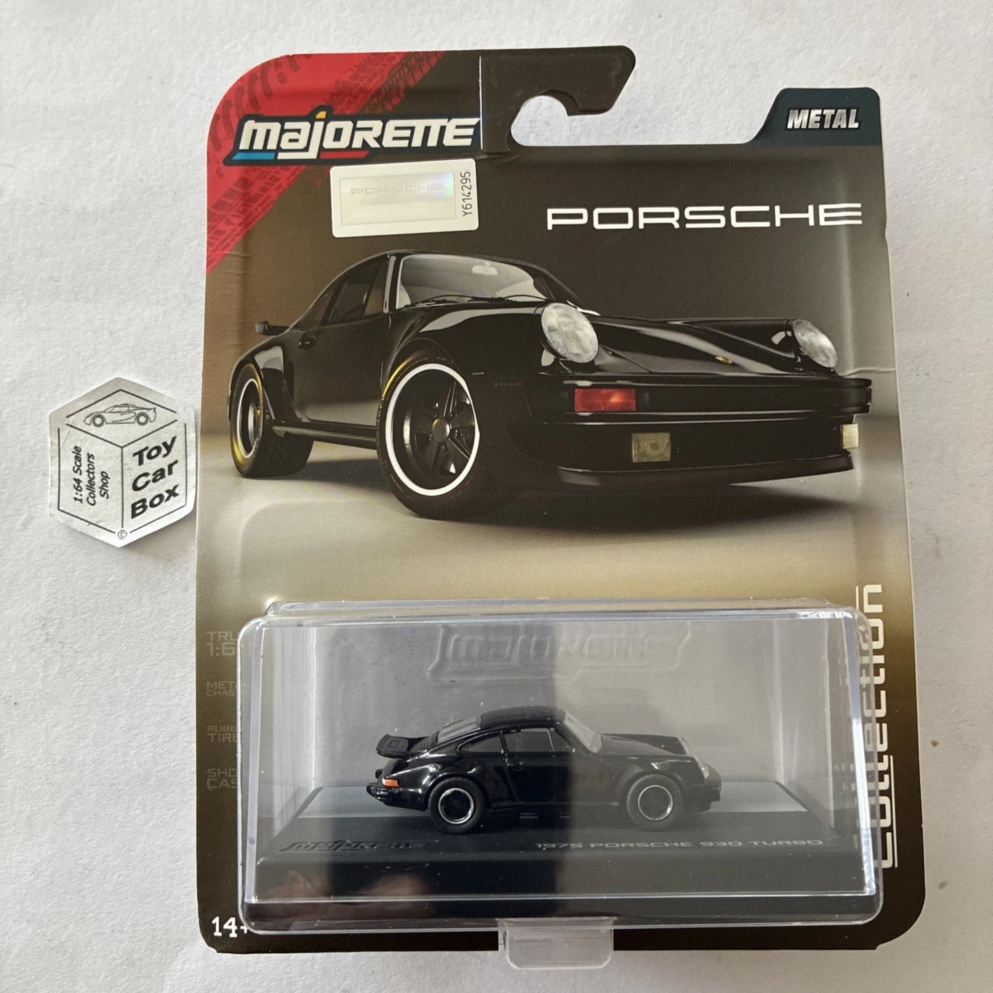 MAJORETTE - 1975 Porsche 930 Turbo (Collection - True 1:64 - Black) J38
