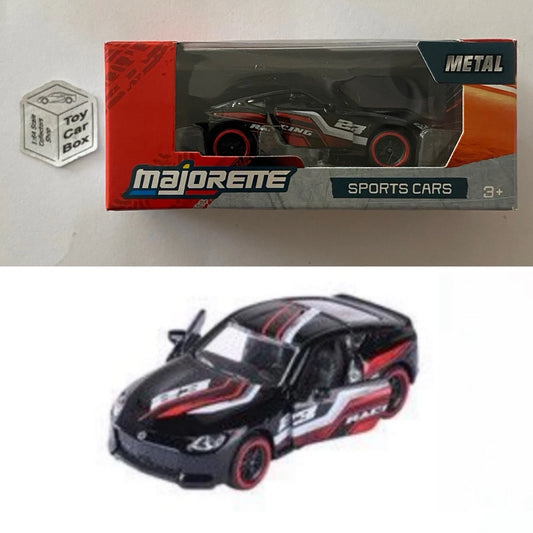 MAJORETTE - Nissan Z RZ34 Racing (Black - Sports Cars Box) 1/64 Scale* - E38