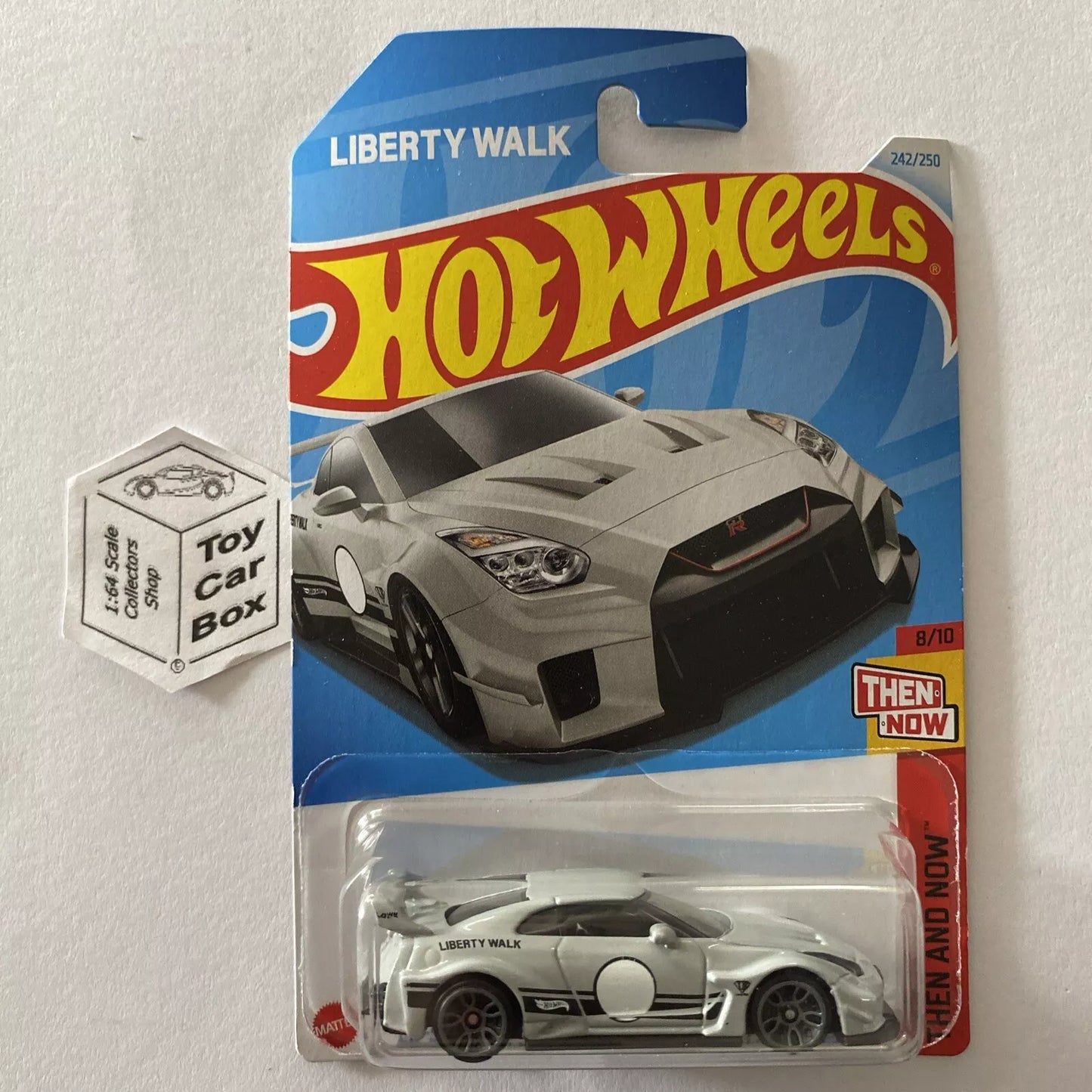 2024 HOT WHEELS #242 - LB Silhouette Works GT Nissan 35GT-RR (#8 Now & Then) A80