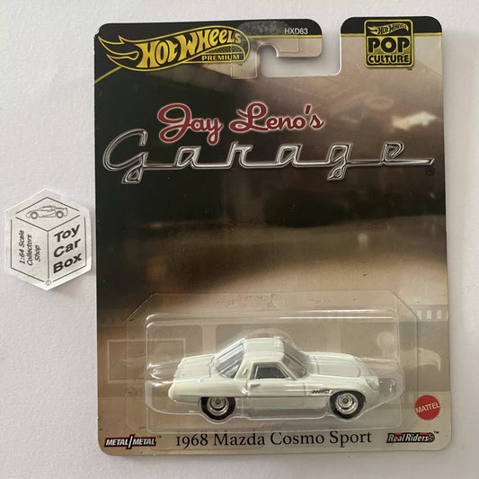 2024 HOT WHEELS Pop Culture - 1969 Mazda Cosmo Sport (White - Jay Leno) H00