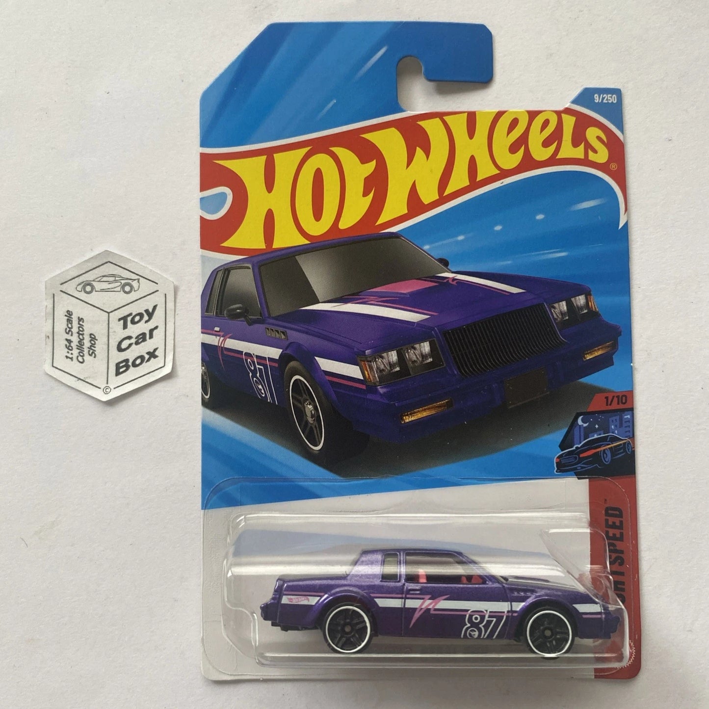 2026 HOT WHEELS #9 - ‘87 Buick Regal GNX (Treasure Hunt - Long Card) A80