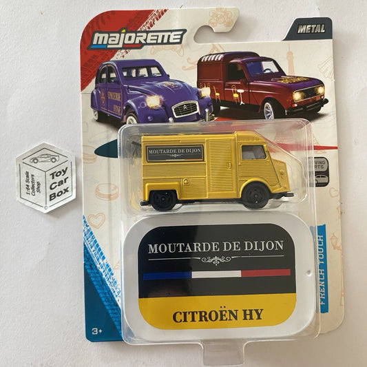 MAJORETTE Citroen HY Van (French Touch Deluxe with Collectors Tin - Yellow) I89