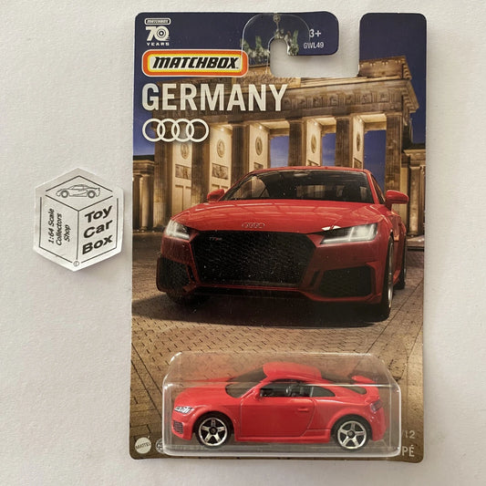 2023 MATCHBOX Germany #9 - 2019 Audi TT RS Coupe - Unopened) D11g