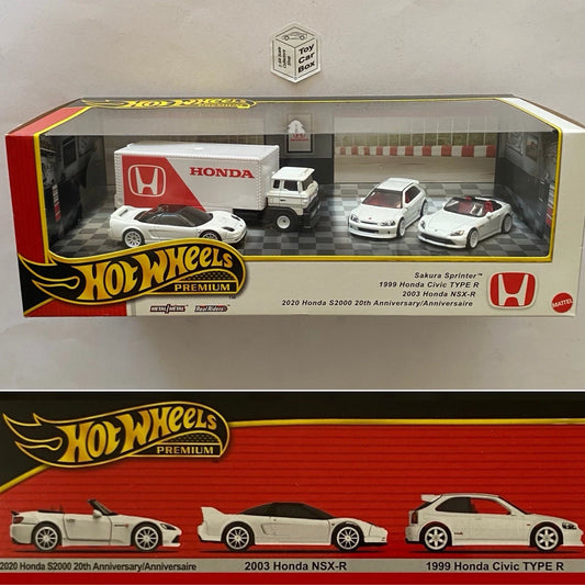 2026 HOT WHEELS Premium Honda Set (EK9 Civic Type R, NSX-R & S2000 Anniversary)