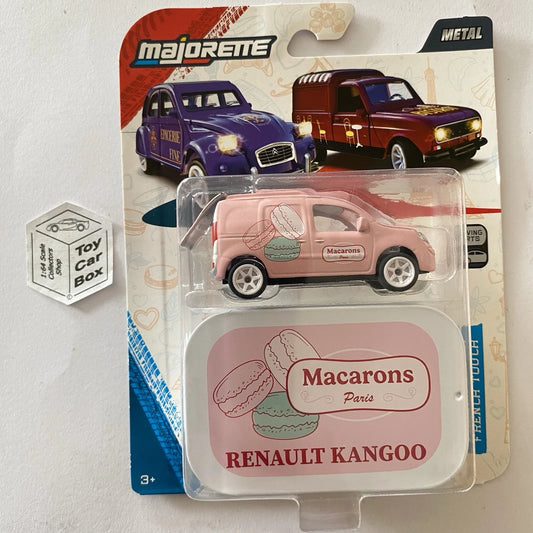 MAJORETTE Renault Kangoo (French Touch Deluxe with Collectors Tin - Pink) I89