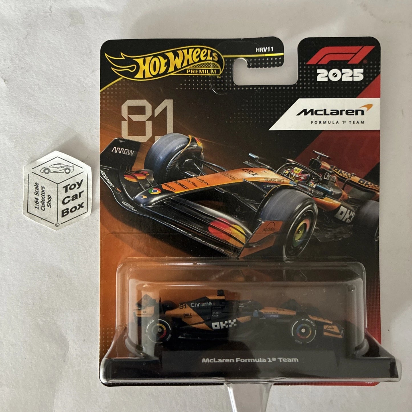 2026 HOT WHEELS ‘25 Formula 1 #81 - McLaren Formula One Team (Piastri) L00