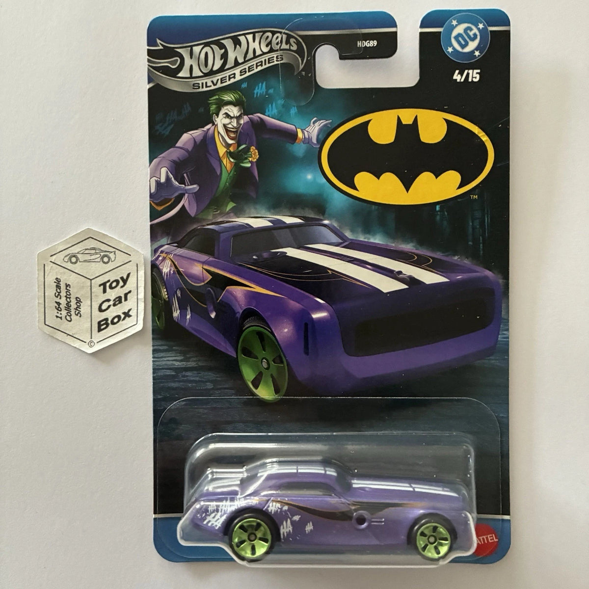 2026 HOT WHEELS Batman #3 - Hi-Roller II (Purple - Series HDG89-979S) D15g