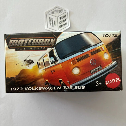 2026 MATCHBOX - 1973 Volkswagen T2 Bus (The Movie #10 - Power Grab - Orange) C50