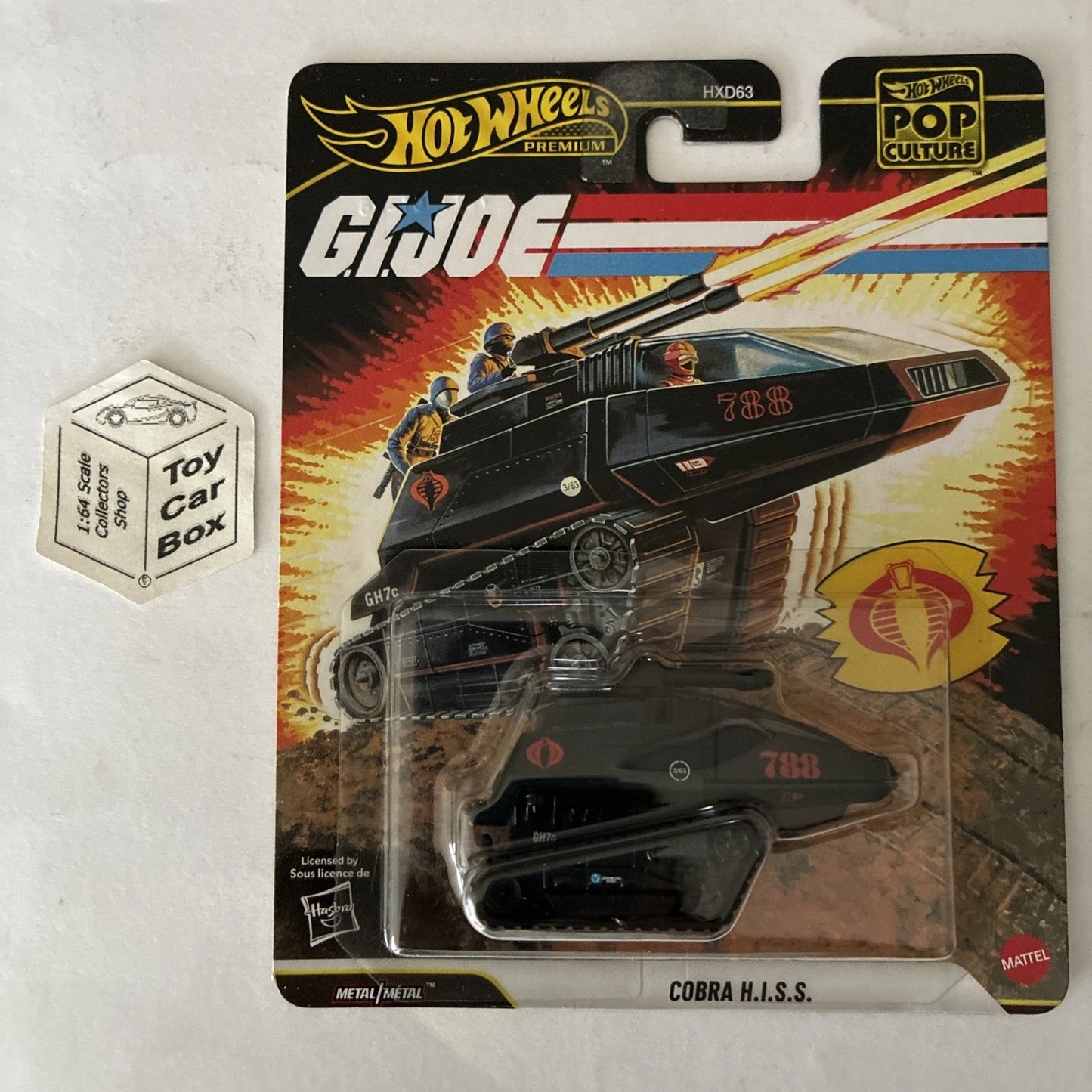 2026 HOT WHEELS Pop Culture - Cobra H.I.S.S (GI Joe) - H10