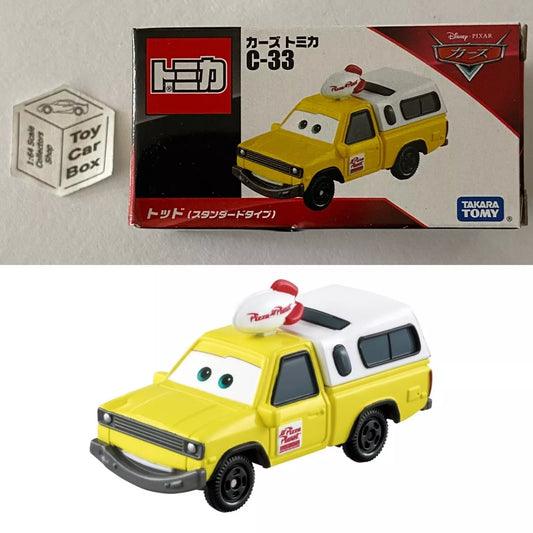 TOMICA Disney Cars #C-33 - Todd - Pizza Planet (Standard Type - Boxed) J00