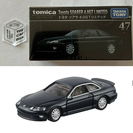 TOMICA Premium #47 - Toyota Soarer 4.0 GT Linited (1:65 Scale - Boxed) J00
