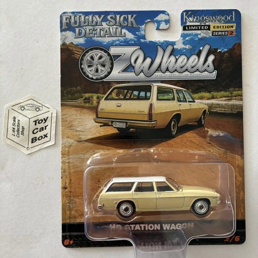 OZ WHEELS - Holden HQ Station Wagon (Cream - 1:64 FSD Fully Sick Detail Series 2) L42
