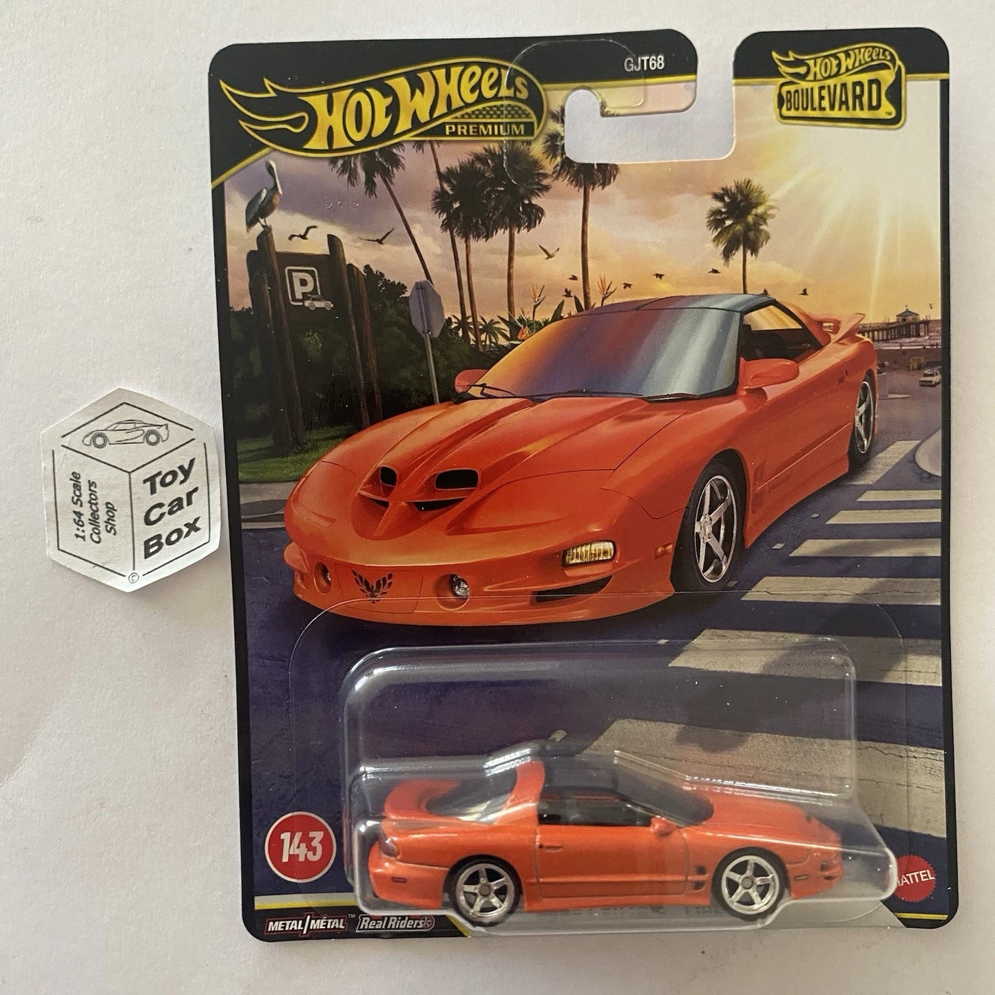 2026 HOT WHEELS Boulevard #143 - 2002 Pontiac Firebird (Orange - Premium) G20