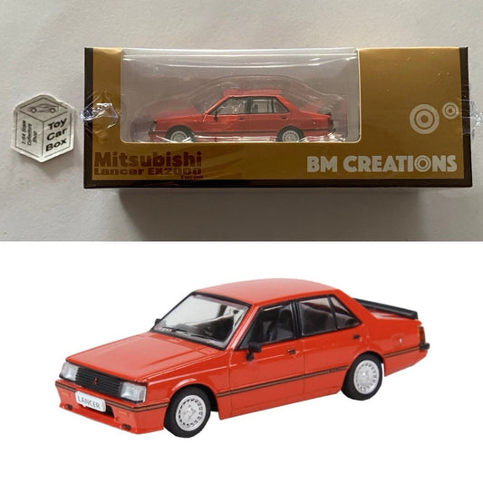 BM CREATIONS - Mitsubishi Lancer EX2000 Turbo (1:64 Scale - Red - RHD) N75g