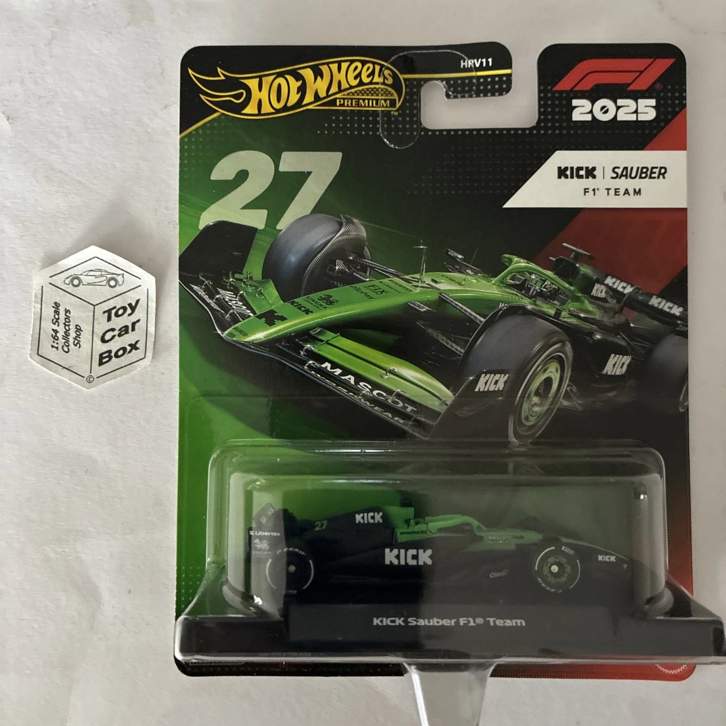 2026 HOT WHEELS ‘25 Formula 1 #27 - KICK Sauber F1 Team (Hulkenberg) I85
