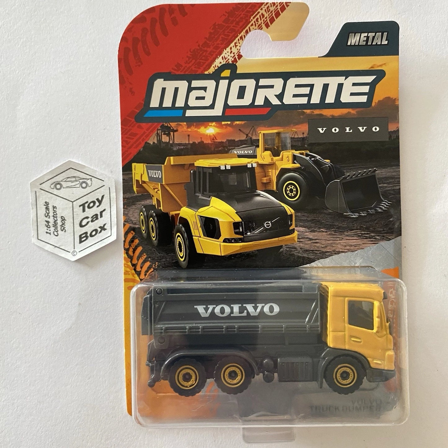 MAJORETTE Volvo FMX Tipper Truck (Construction Vehicles - 1/64 Scale*) E38