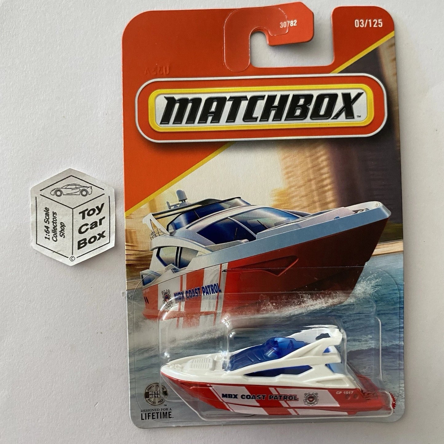 2026 MATCHBOX #3 - Coast 2 Coast (MBX Patrol - White & Red - Long Card) B59