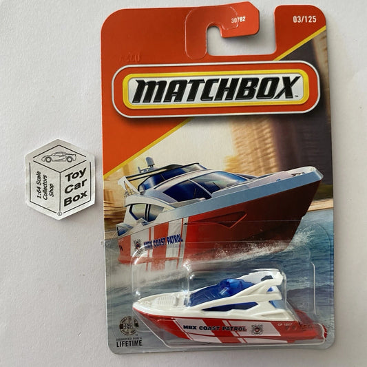 2026 MATCHBOX #3 - Coast 2 Coast (MBX Patrol - White & Red - Long Card) B59