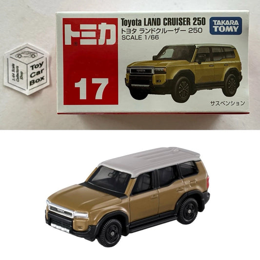 TOMICA Regular #17 - Toyota Land Cruiser Prado 250 (1/66 Scale - Boxed) E25g