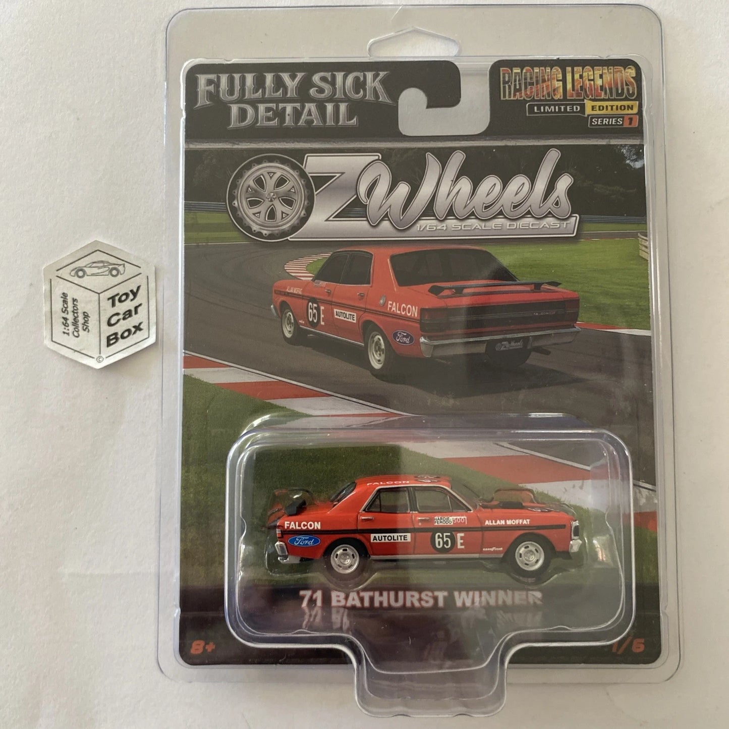 OZ WHEELS Racing Legends - #65 Ford Falcon ‘71 Bathurst Winner (FSD & Protector) O17