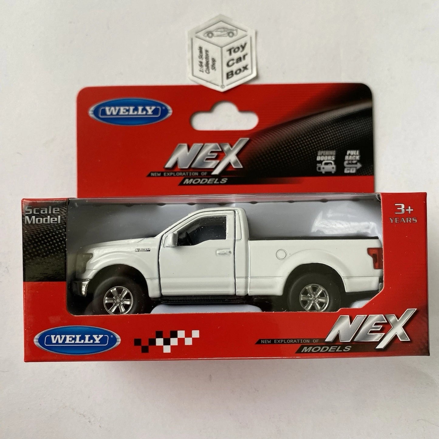 WELLY NEX 1/38 - 2015 Ford F-150 Single Cab (White #43701 - Boxed) D50