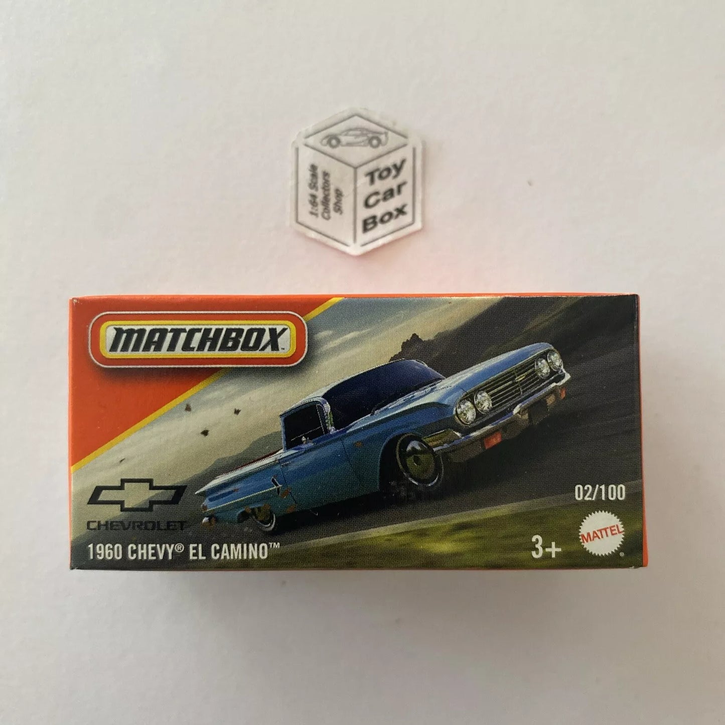 2024 MATCHBOX #2 - 1960 Chevy El Camino (Blue - Power Grab - Unopened) B80