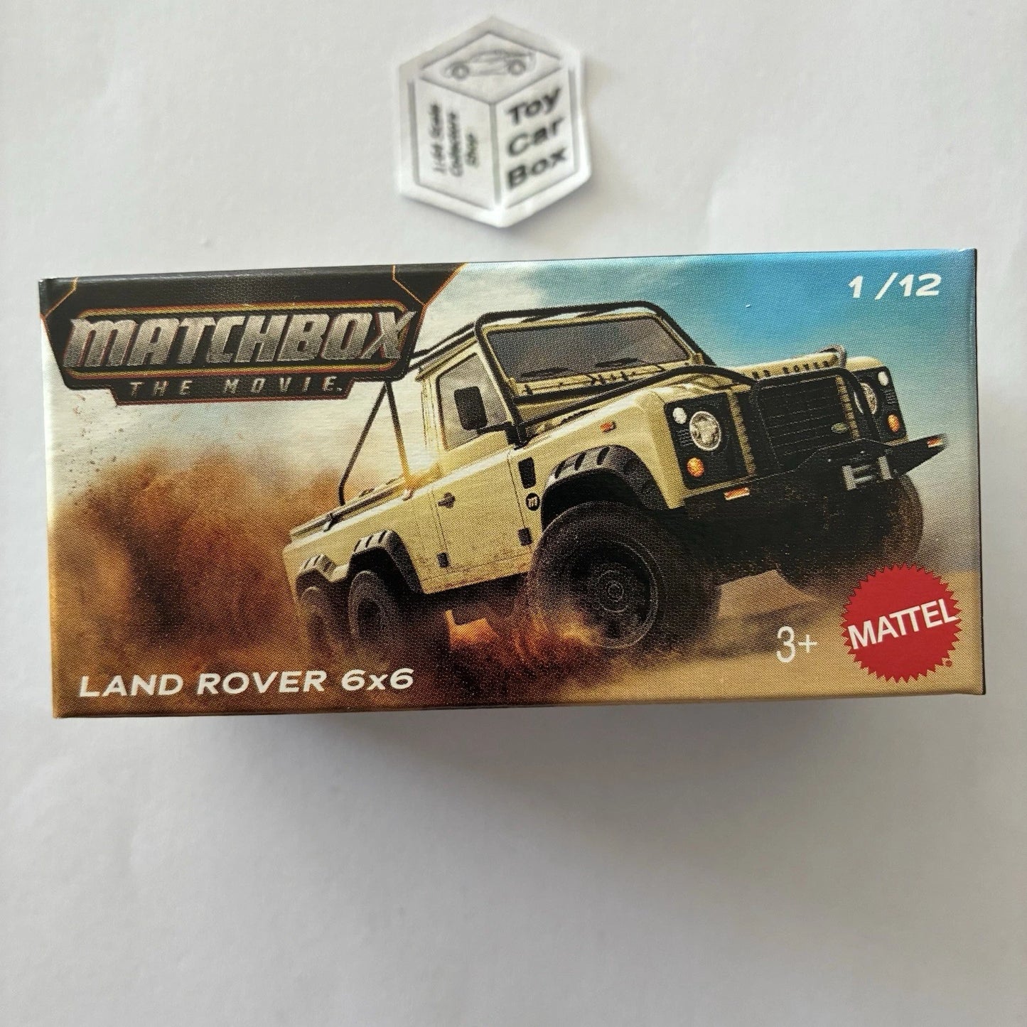 2026 MATCHBOX - Land Rover ‘Defender’ 6x6 (The Movie #1 - Power Grab - Tan) C50