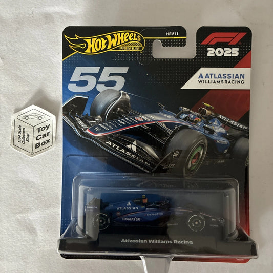 2026 HOT WHEELS ‘25 Formula 1 #55 - Atlassian Williams Racing (Sainz) I85