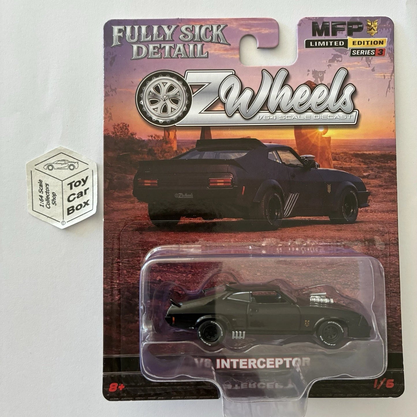 OZ WHEELS - Ford Falcon V8 Interceptor (MFP Mad Max - 1:64 FSD Series 3) L42