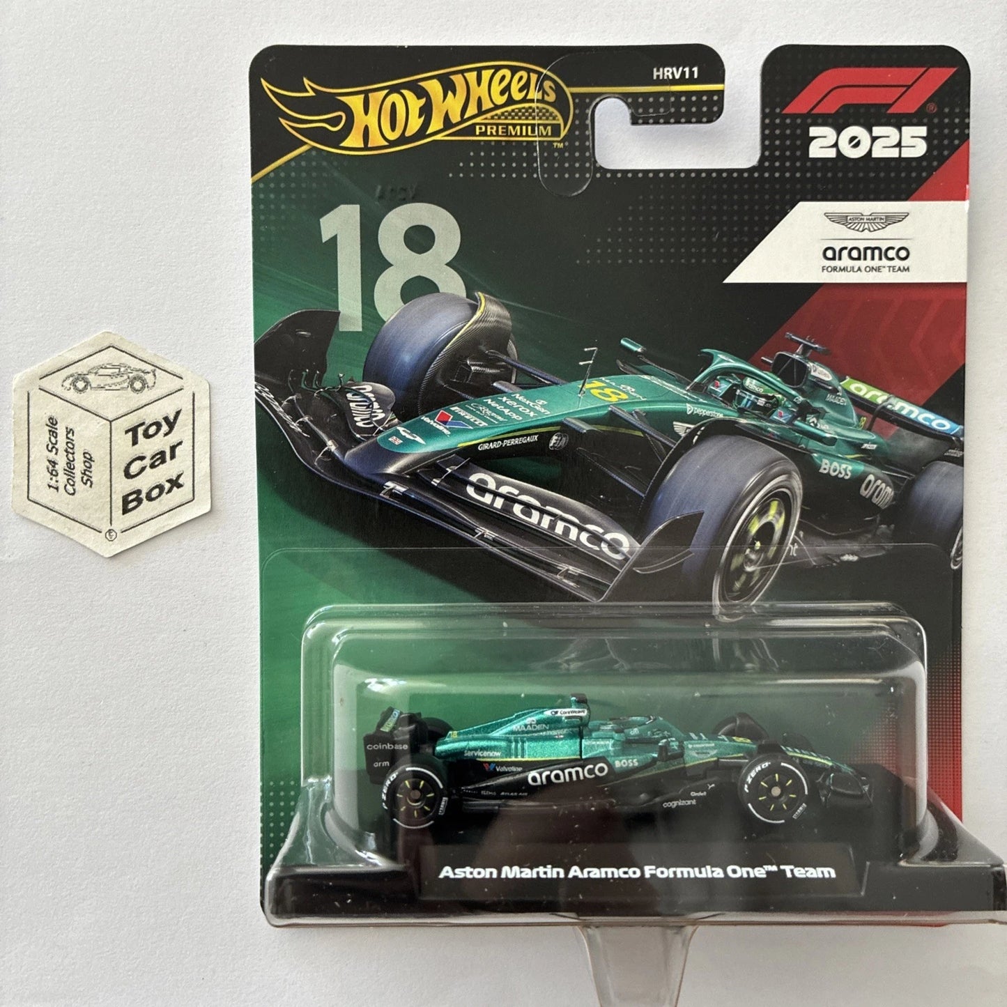 2026 HOT WHEELS ‘25 Formula 1 #18 - Aston Martin Aramco F1 Team (Stroll) E50
