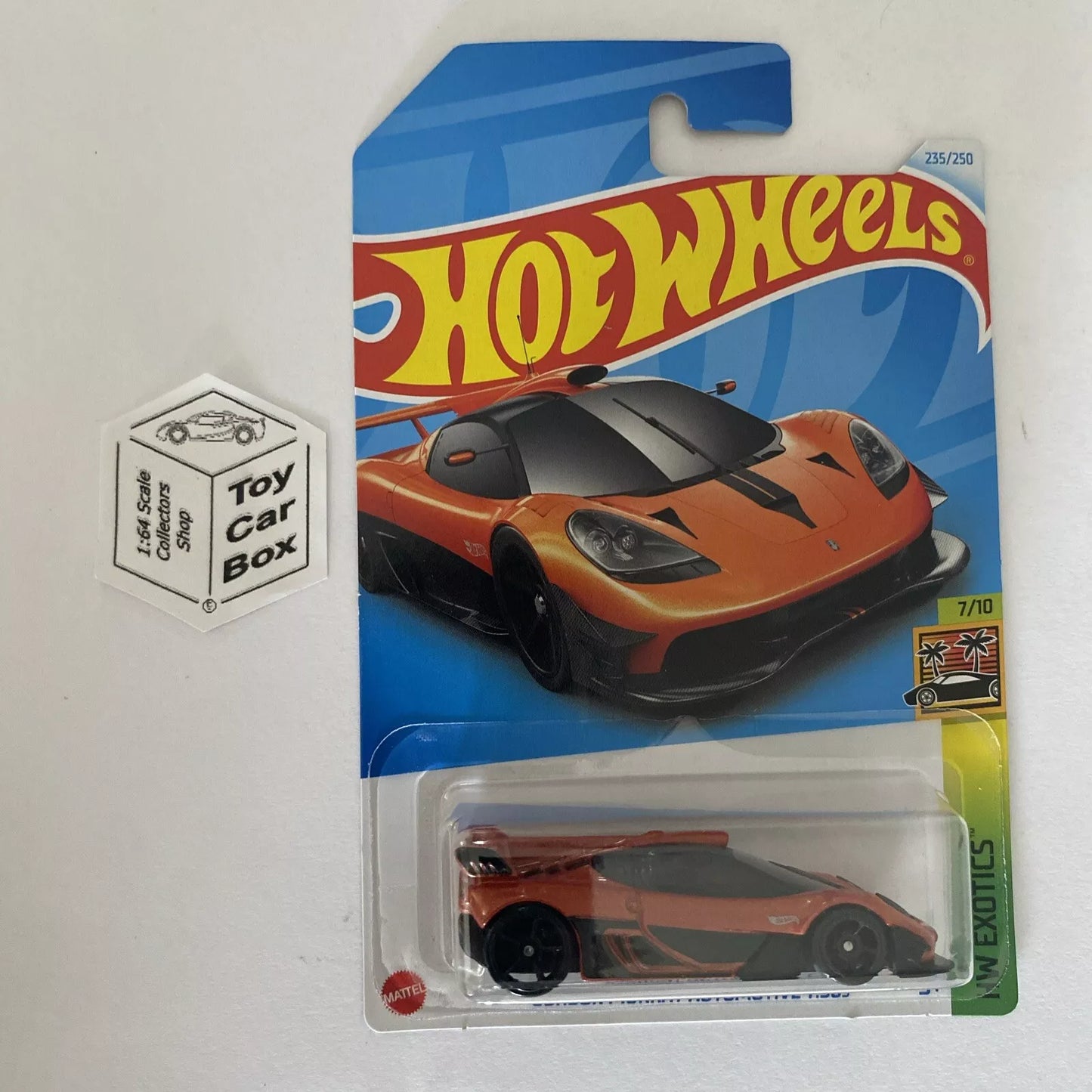 2024 HOT WHEELS #235 - Gordon Murray Automotive T.50s (Long Card) B00