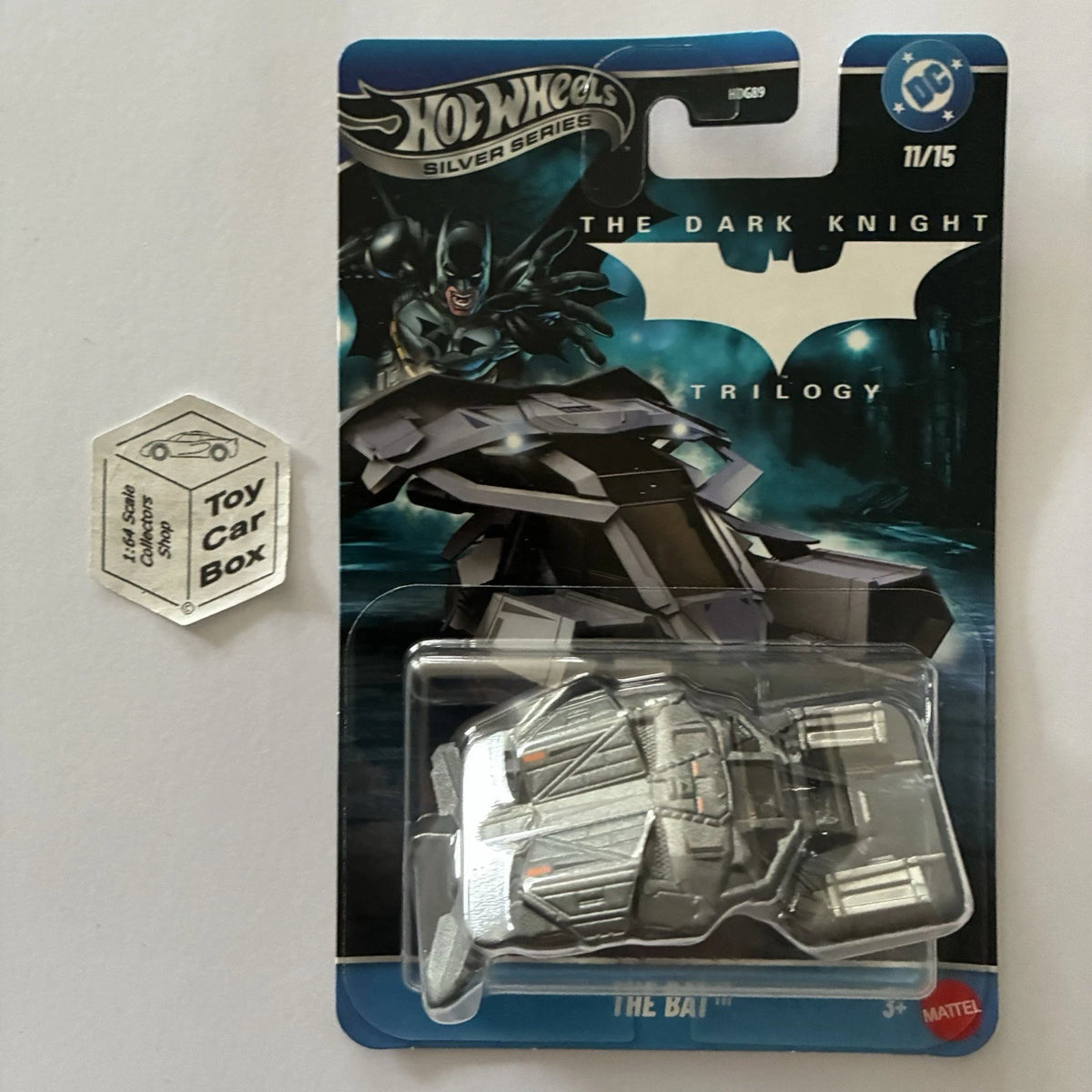 2026 HOT WHEELS Batman #11 - The Bat (Grey - Series HDG89-979U) D15g