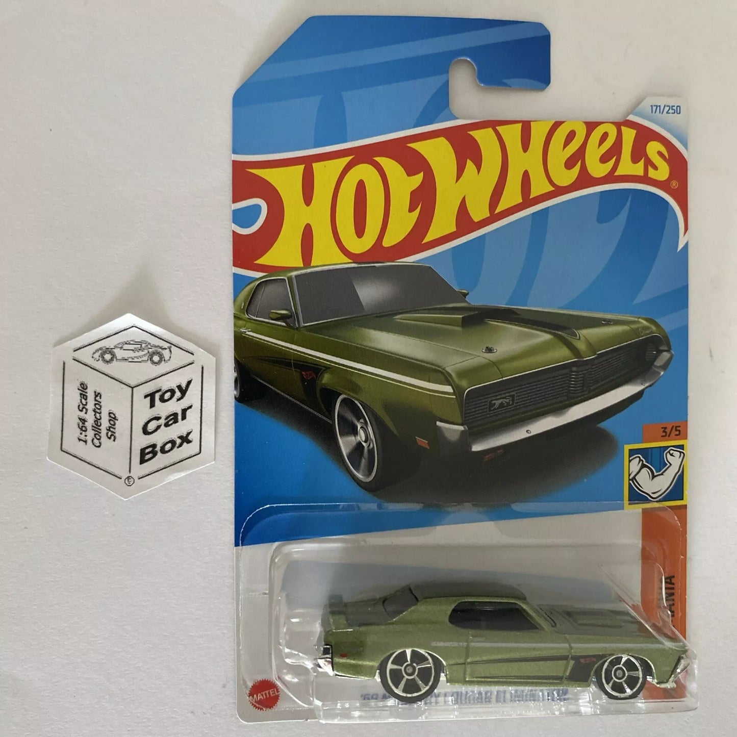 2024 HOT WHEELS #171 - ‘69 Mercury Cougar Eliminator (Long Card) B00