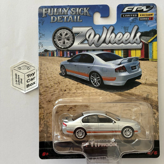 OZ WHEELS - Ford BF Falcon Typhoon (Silver - FSD Fully Sick Detail Series 3) L42