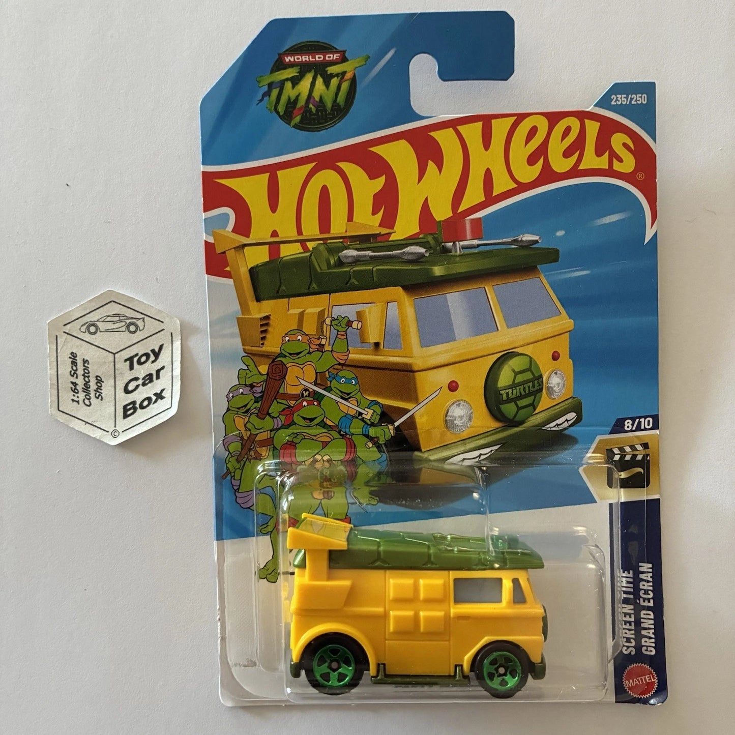2026 HOT WHEELS #235 - Party Wagon (World Of TMNT #8 - Long Card) A80