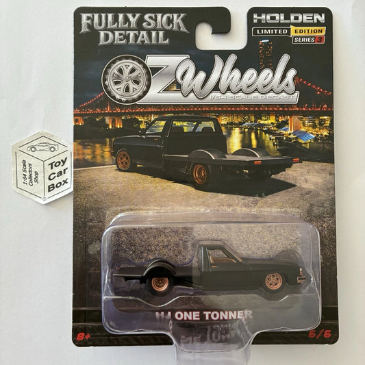 OZ WHEELS - Holden HJ One Tonner (Black 1:64 FSD Fully Sick Detail Series 3) K95