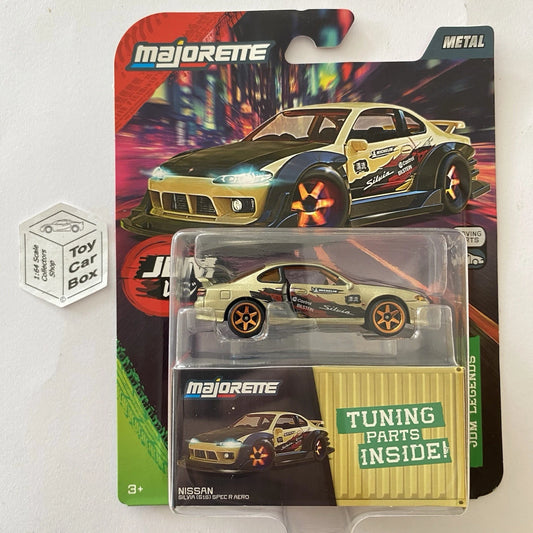 MAJORETTE Nissan Silvia S15 Spec R Aero (JDM Legends Deluxe & Tuning Parts) G69