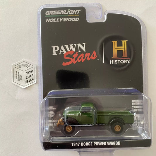 GREENLIGHT - 1947 Dodge Power Wagon (Pawn Stars - Hollywood Series 42) I84g