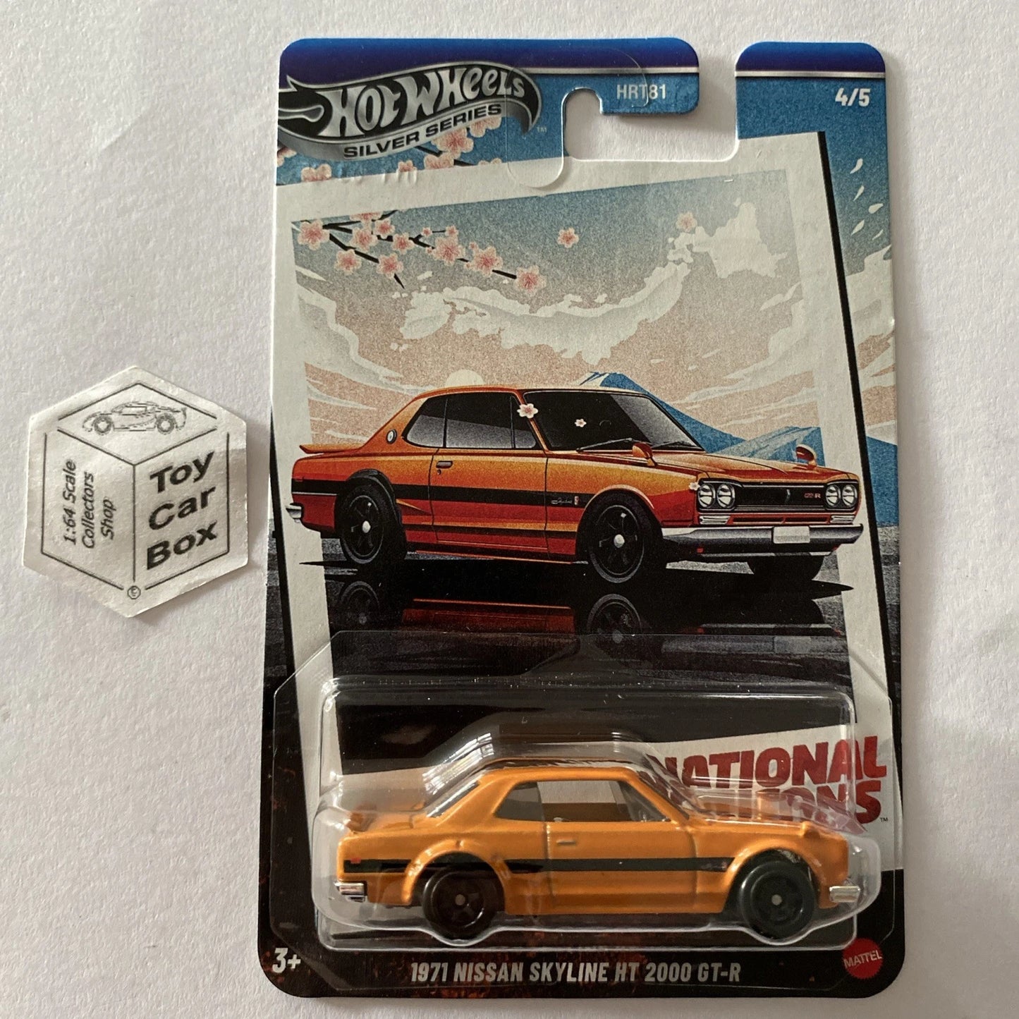 2025 HOT WHEELS Silver Series- 1971 Nissan Skyline HT 2000